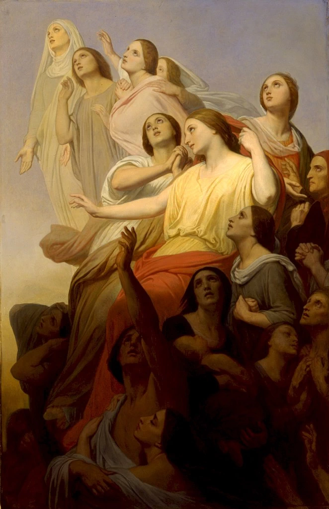 I dolori della terra salgono al cielo e si trasformano in speranza e beatitudine - Dordrechts Museum, Dordrecht